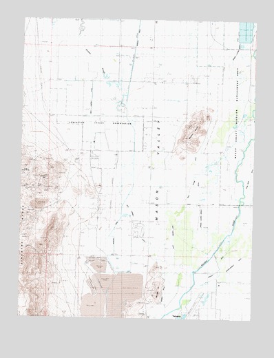 Mason Butte, NV USGS Topographic Map