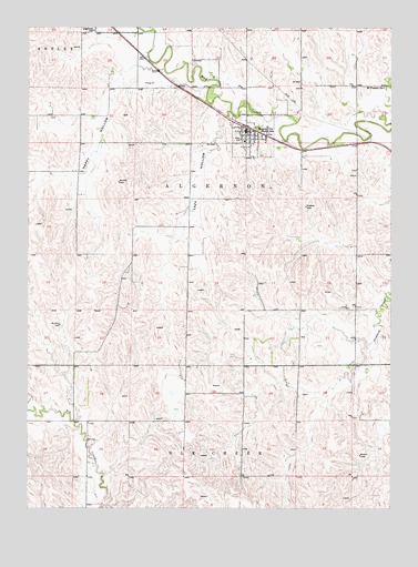 Mason City, NE USGS Topographic Map