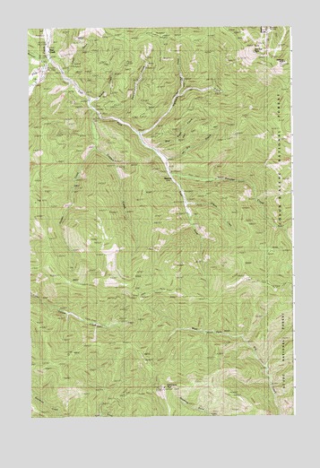 Masonia, ID USGS Topographic Map
