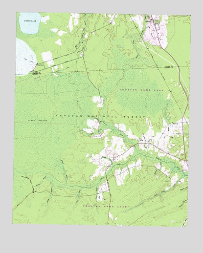 Masontown, NC USGS Topographic Map