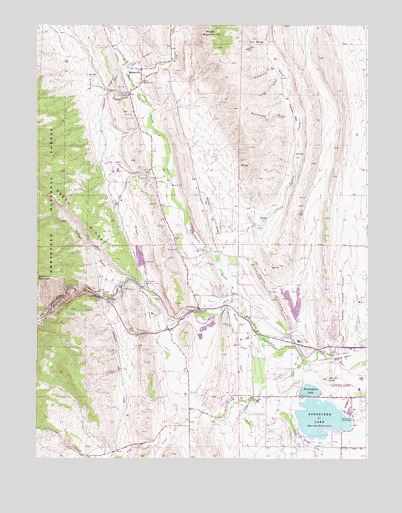 Masonville, CO USGS Topographic Map