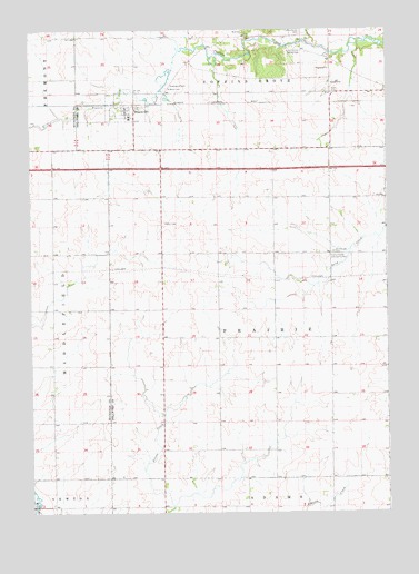 Masonville, IA USGS Topographic Map