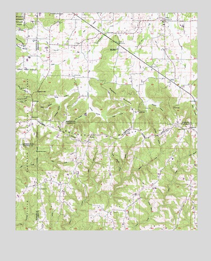 Massey, AL USGS Topographic Map