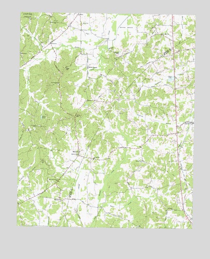 Masseyville, TN USGS Topographic Map