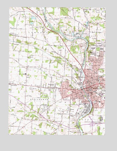 Massillon, OH USGS Topographic Map