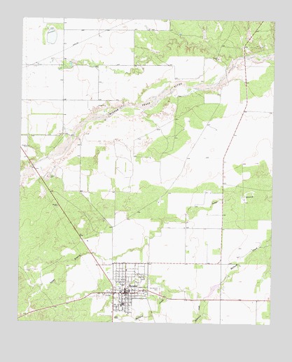 Matador, TX USGS Topographic Map