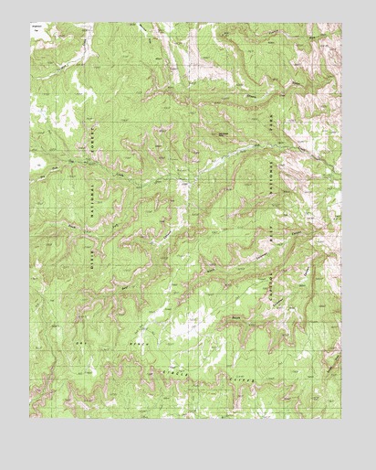 Bear Canyon, UT USGS Topographic Map