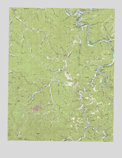 Matewan, WV USGS Topographic Map