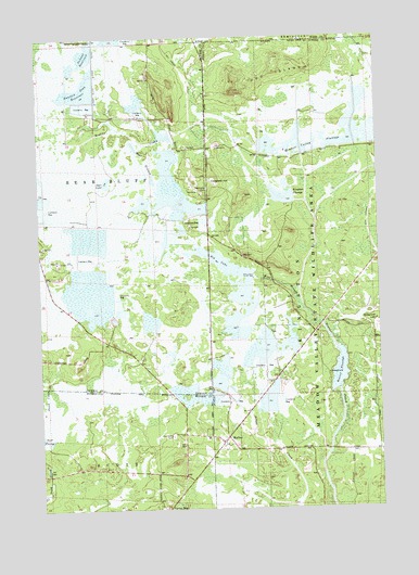 Mather, WI USGS Topographic Map