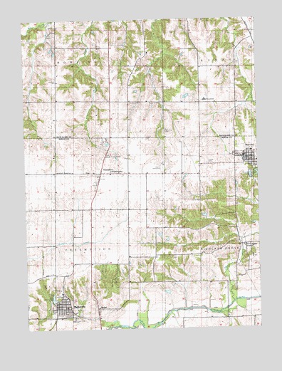Matherville, IL USGS Topographic Map