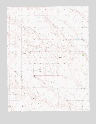 Matheson SW, CO USGS Topographic Map
