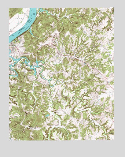 Mattingly, KY USGS Topographic Map