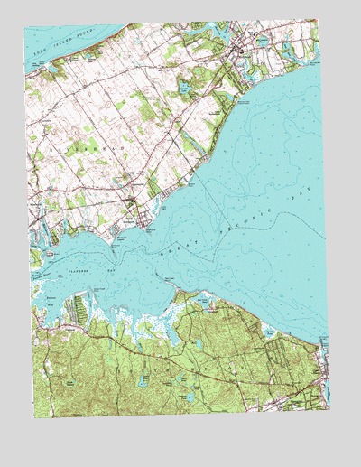 Mattituck, NY USGS Topographic Map