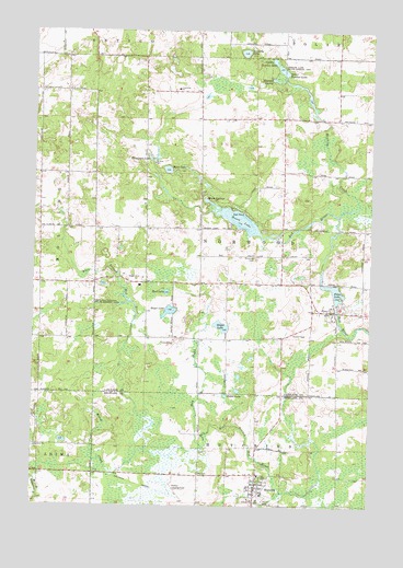 Mattoon, WI USGS Topographic Map