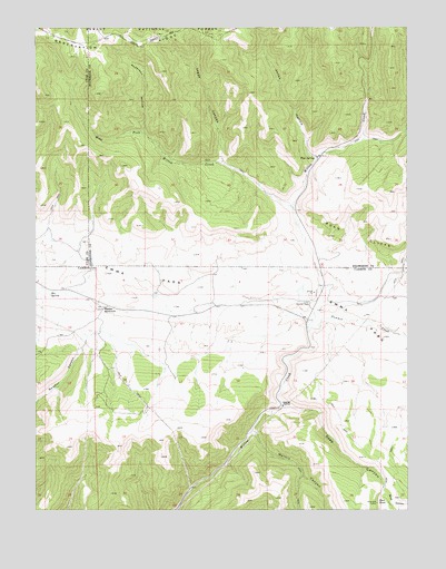 Matts Summit, UT USGS Topographic Map