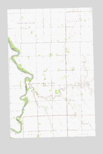Mattson, MN USGS Topographic Map