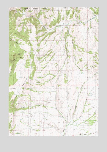 Maudlow, MT USGS Topographic Map