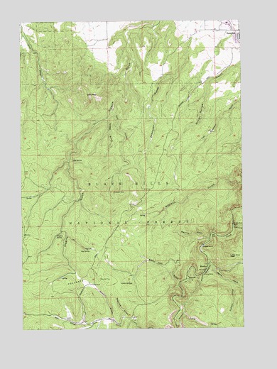 Maurice, SD USGS Topographic Map