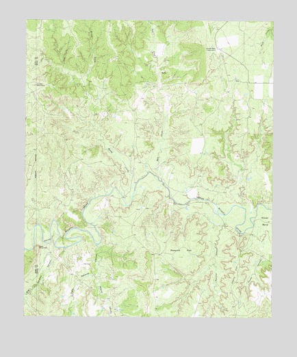 Maverick Flat, TX USGS Topographic Map