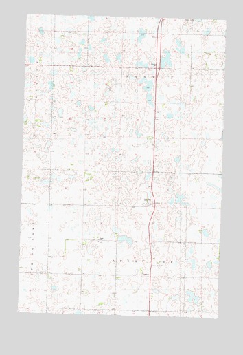 Max NE, ND USGS Topographic Map