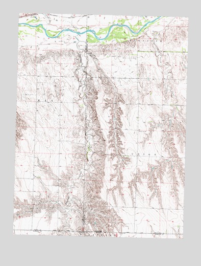 Max SE, NE USGS Topographic Map