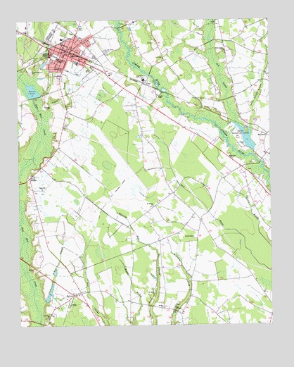 Maxton, NC USGS Topographic Map
