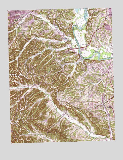 Maxville, MO USGS Topographic Map