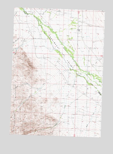 May, ID USGS Topographic Map