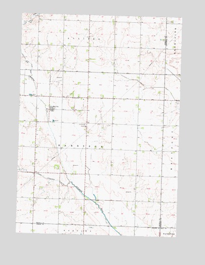 May City, IA USGS Topographic Map