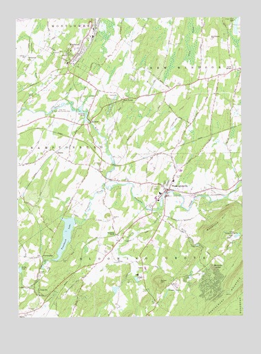 Maybrook, NY USGS Topographic Map