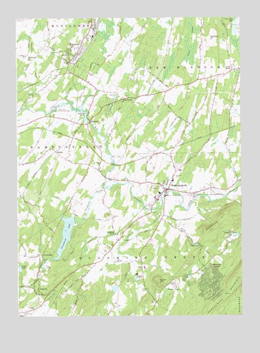 Maybrook, NY USGS Topographic Map
