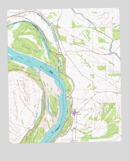 Mayersville, MS USGS Topographic Map