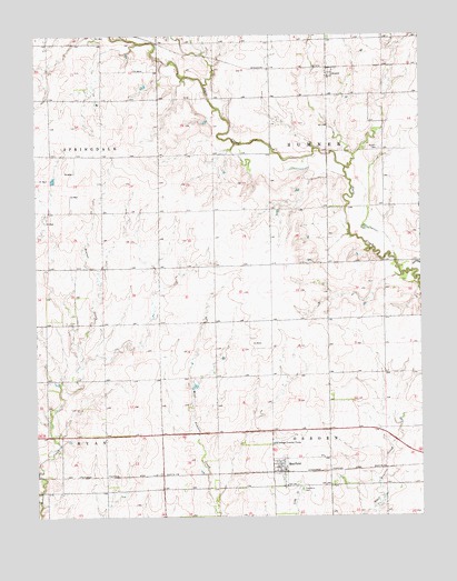 Mayfield, KS USGS Topographic Map