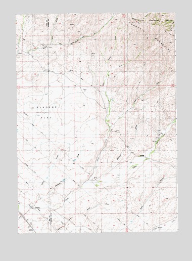 Mayfield, ID USGS Topographic Map