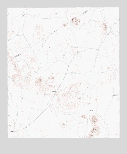 Mayfield Hills, TX USGS Topographic Map