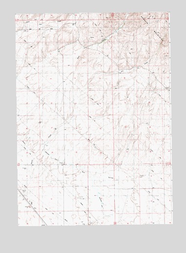 Mayfield SE, ID USGS Topographic Map