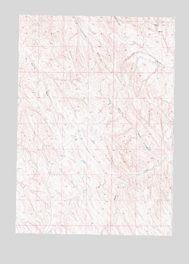 Bear Draw, WY USGS Topographic Map