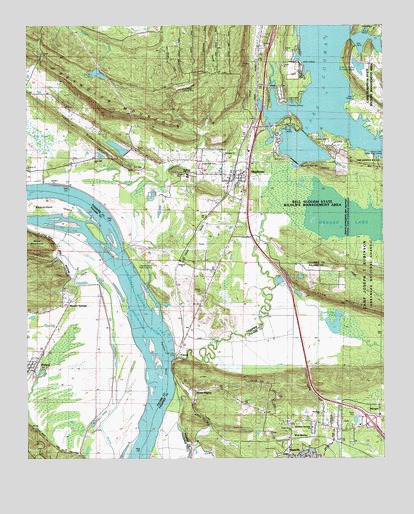 Mayflower, AR USGS Topographic Map