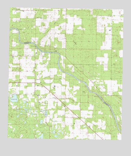 Mayo SE, FL USGS Topographic Map