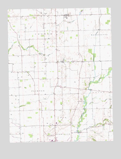 Mays, IN USGS Topographic Map
