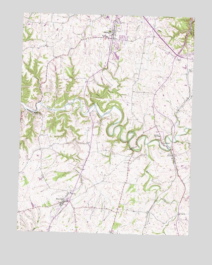Mays Lick, KY USGS Topographic Map