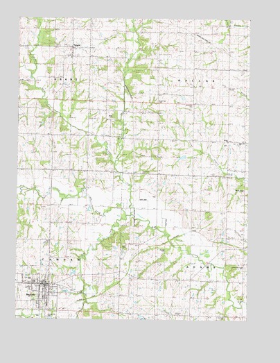 Maysville, MO USGS Topographic Map