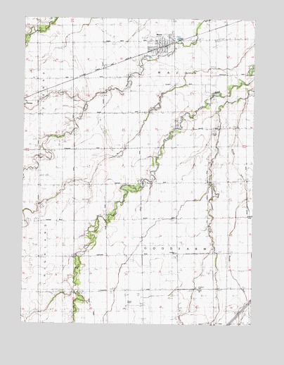 Mazon, IL USGS Topographic Map