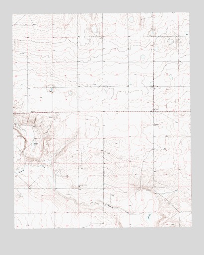 McAlister, NM USGS Topographic Map