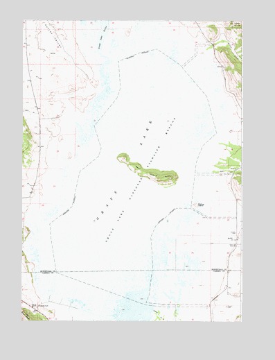 Bear Island, ID USGS Topographic Map