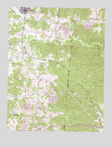 McArthur, OH USGS Topographic Map