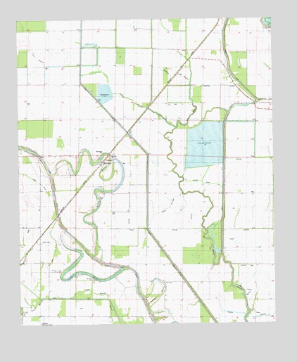 McArthur, AR USGS Topographic Map