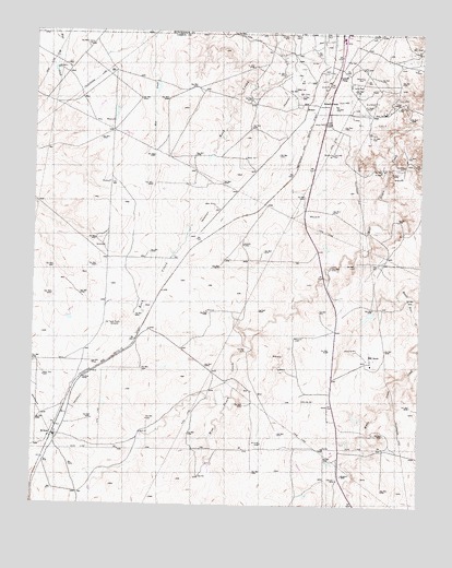 McBride, TX USGS Topographic Map