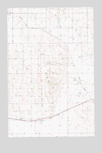McCabe East, MT USGS Topographic Map