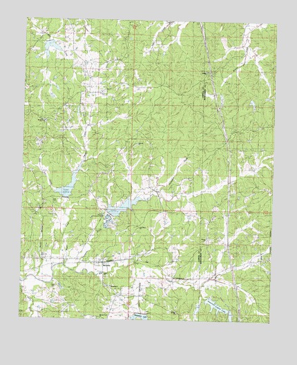 McCarley, MS USGS Topographic Map